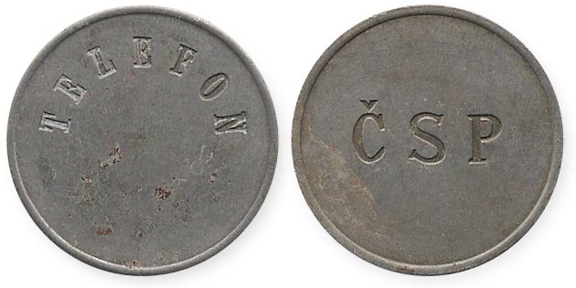 жетон чехословакия